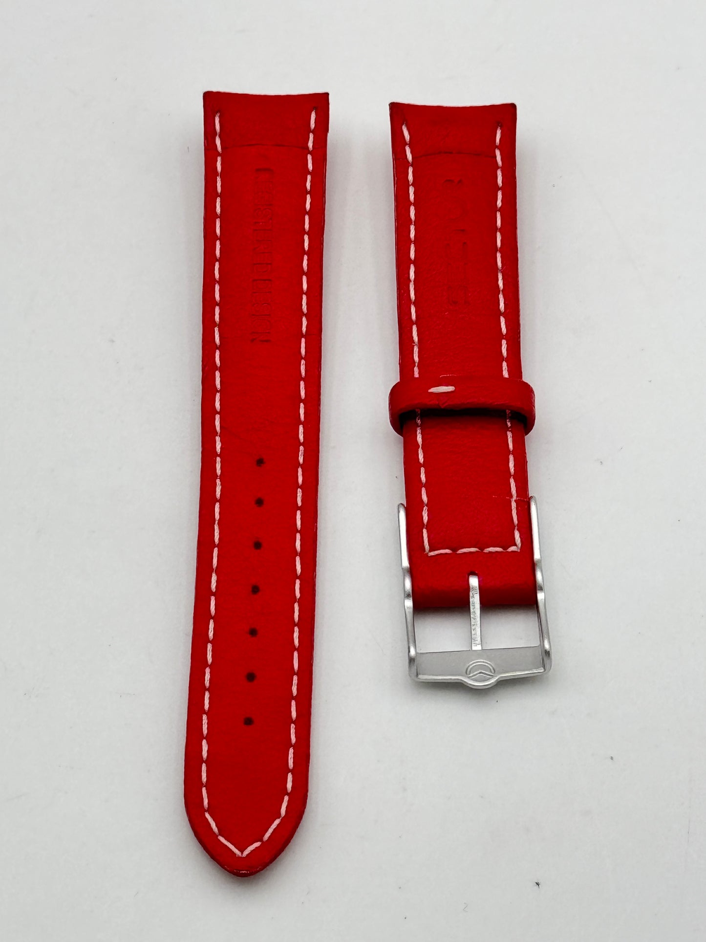 Sector cinturino strap red 18mm