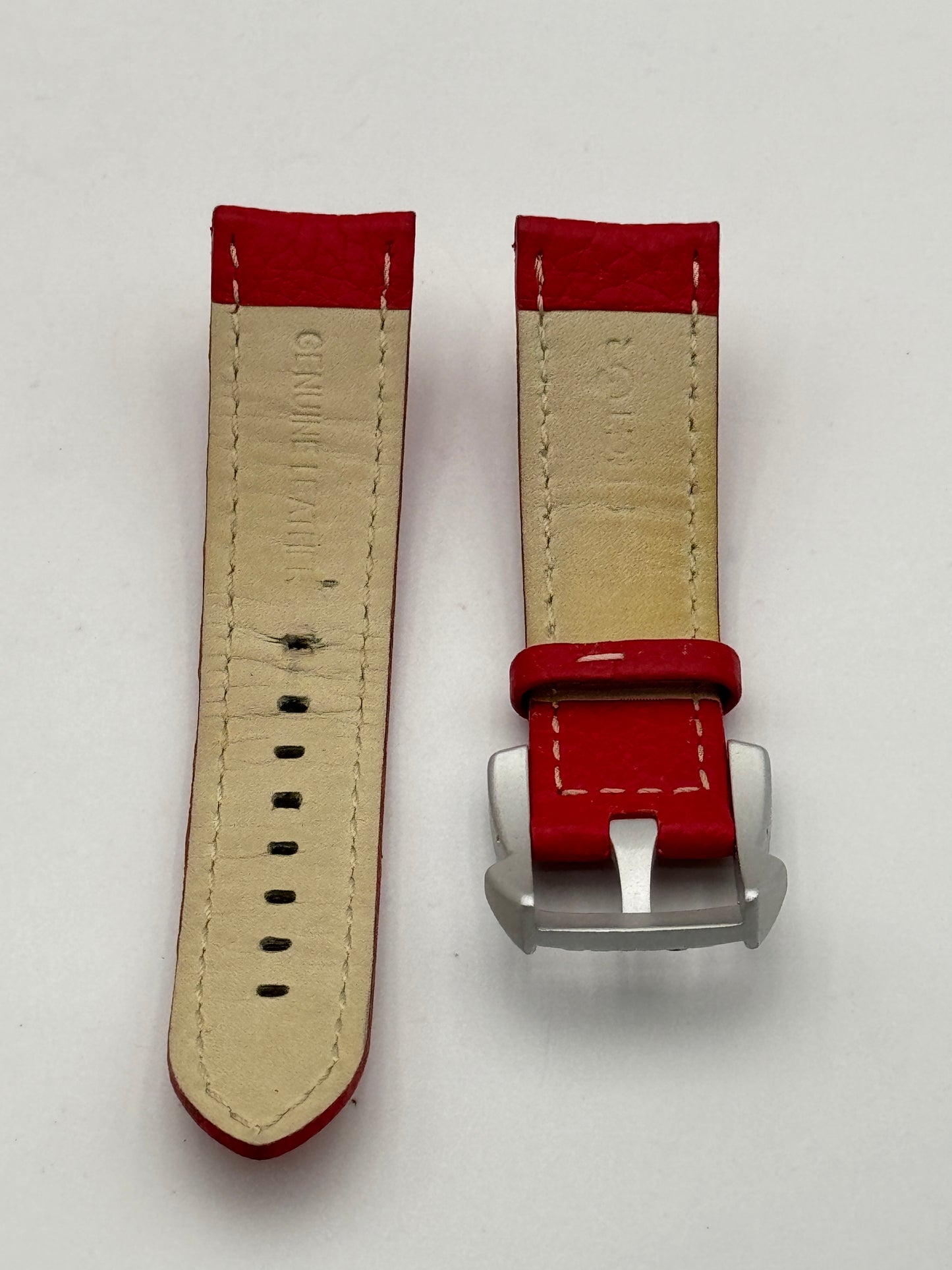 Sector cinturino strap red 22mm