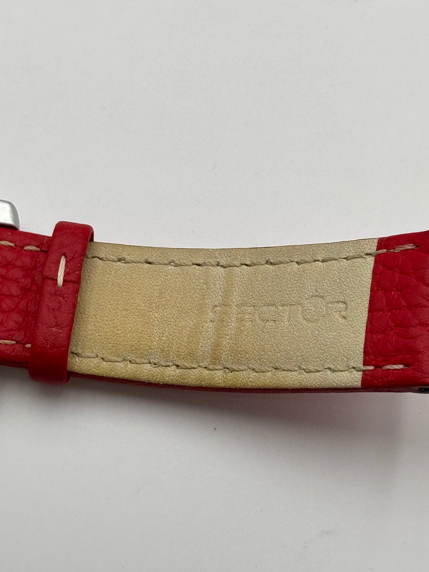 Sector cinturino strap red 22mm