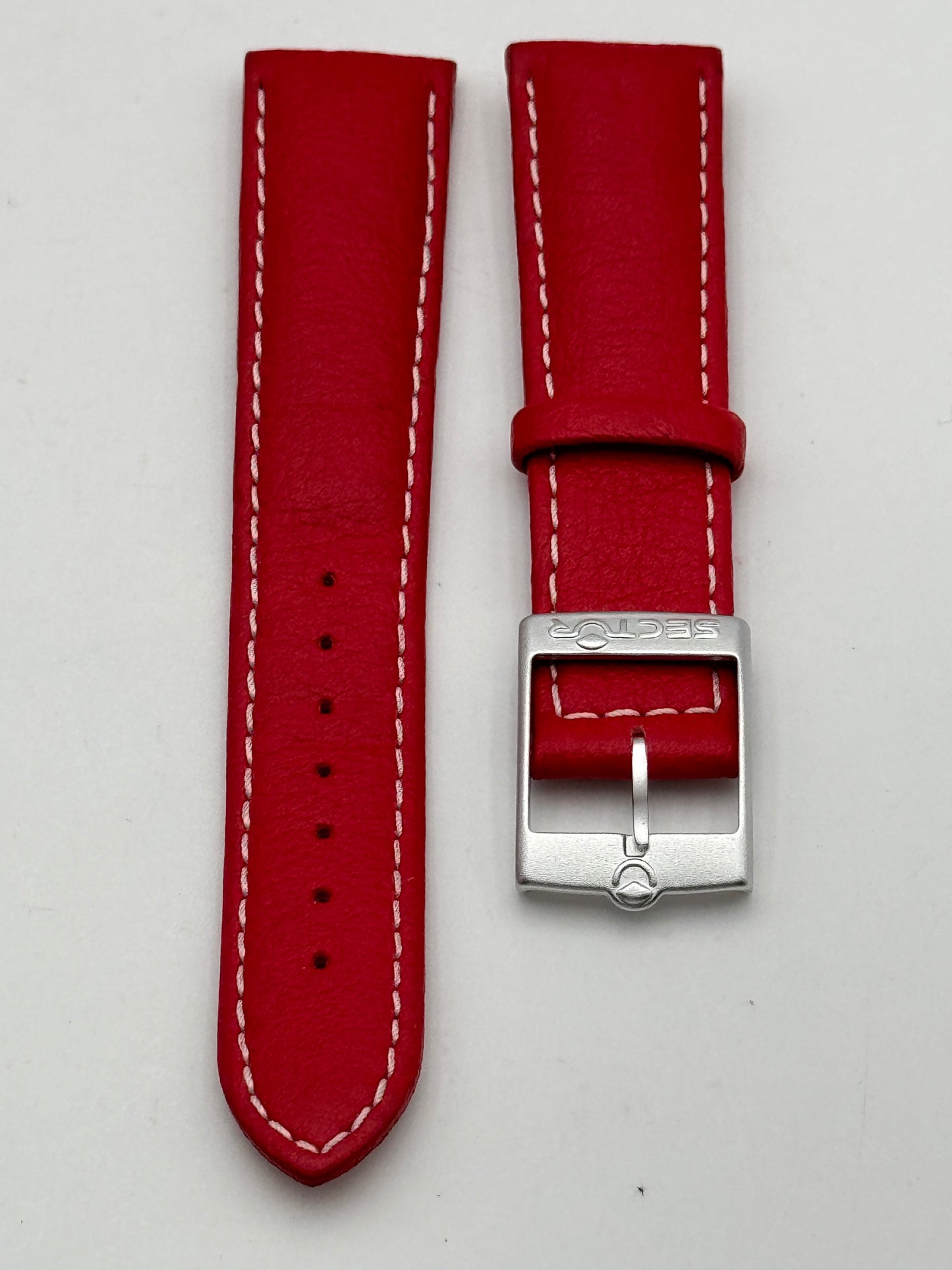 Sector cinturino strap red 20mm