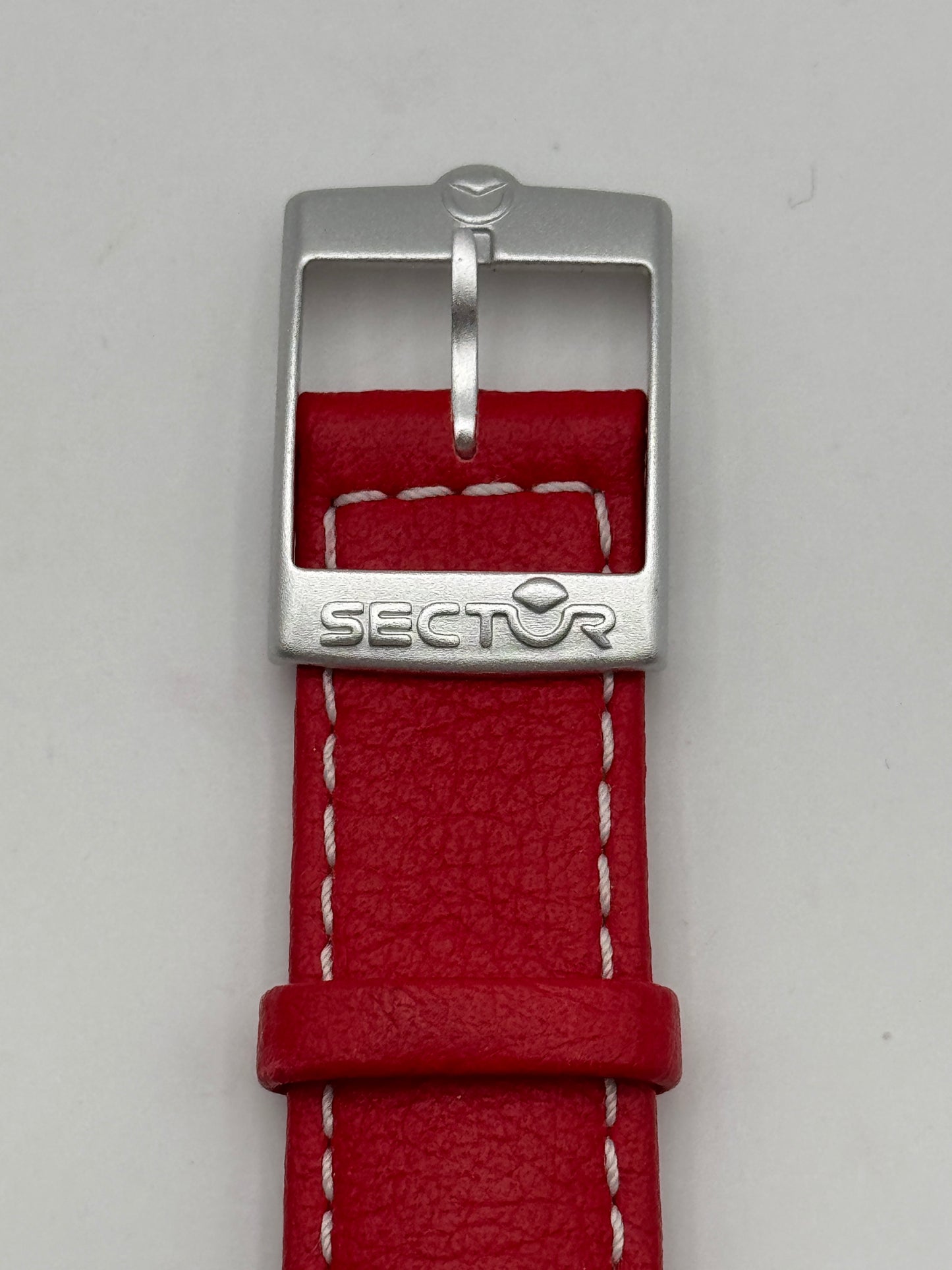 Sector cinturino strap red 20mm