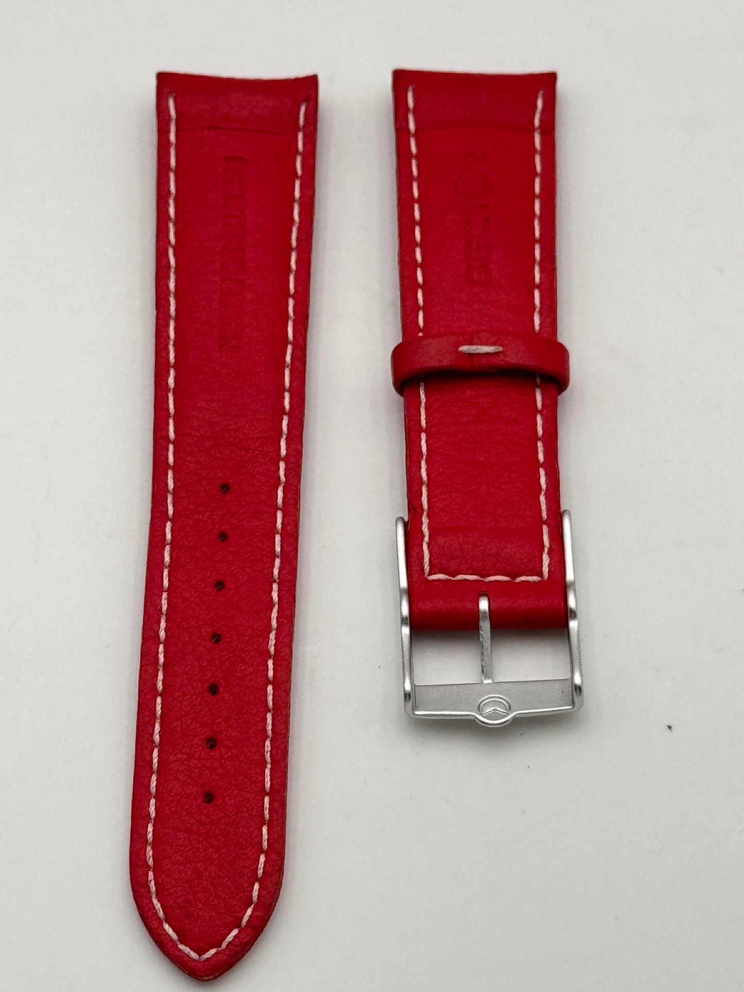 Sector cinturino strap red 20mm