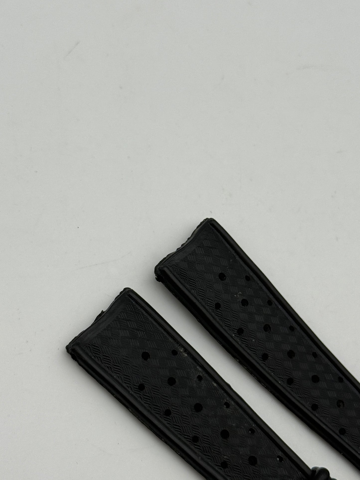 tropic squalo 20mm cinturino strap vinatge rubber brev.9753b-67