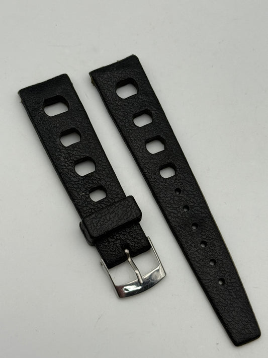 tropic l34-19s 19mm rubber diver cinturino strap vintage