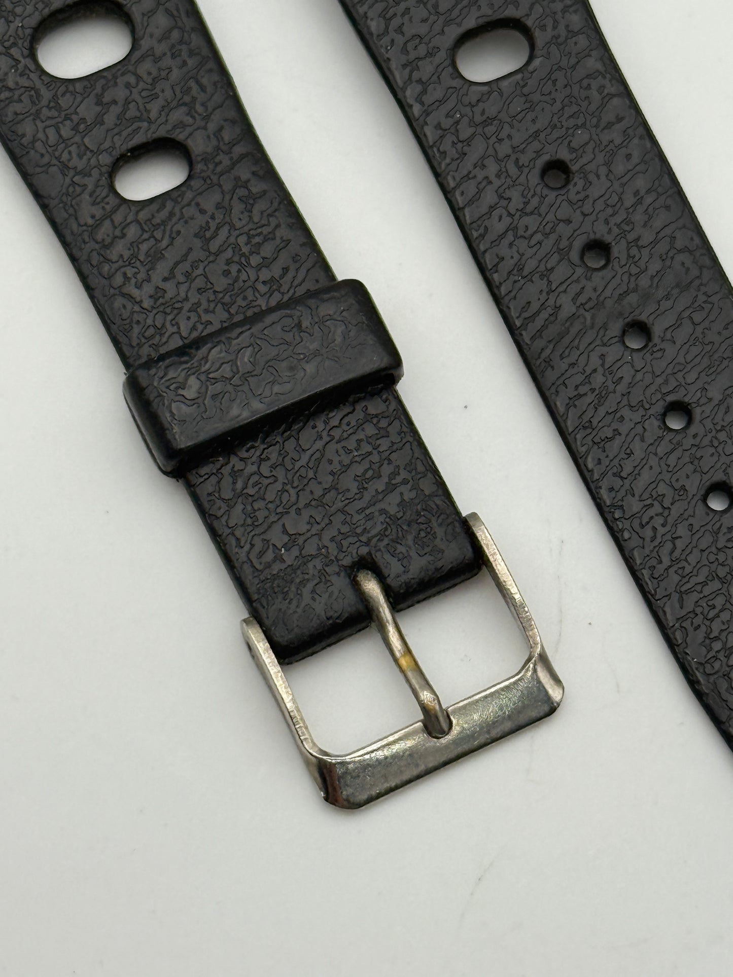 tropic sport 20mm rk mod. dep. Int swiss made cinturino strap diver vintage