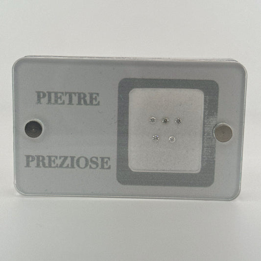 diamante natural diamond blister 0.07CT D VS1