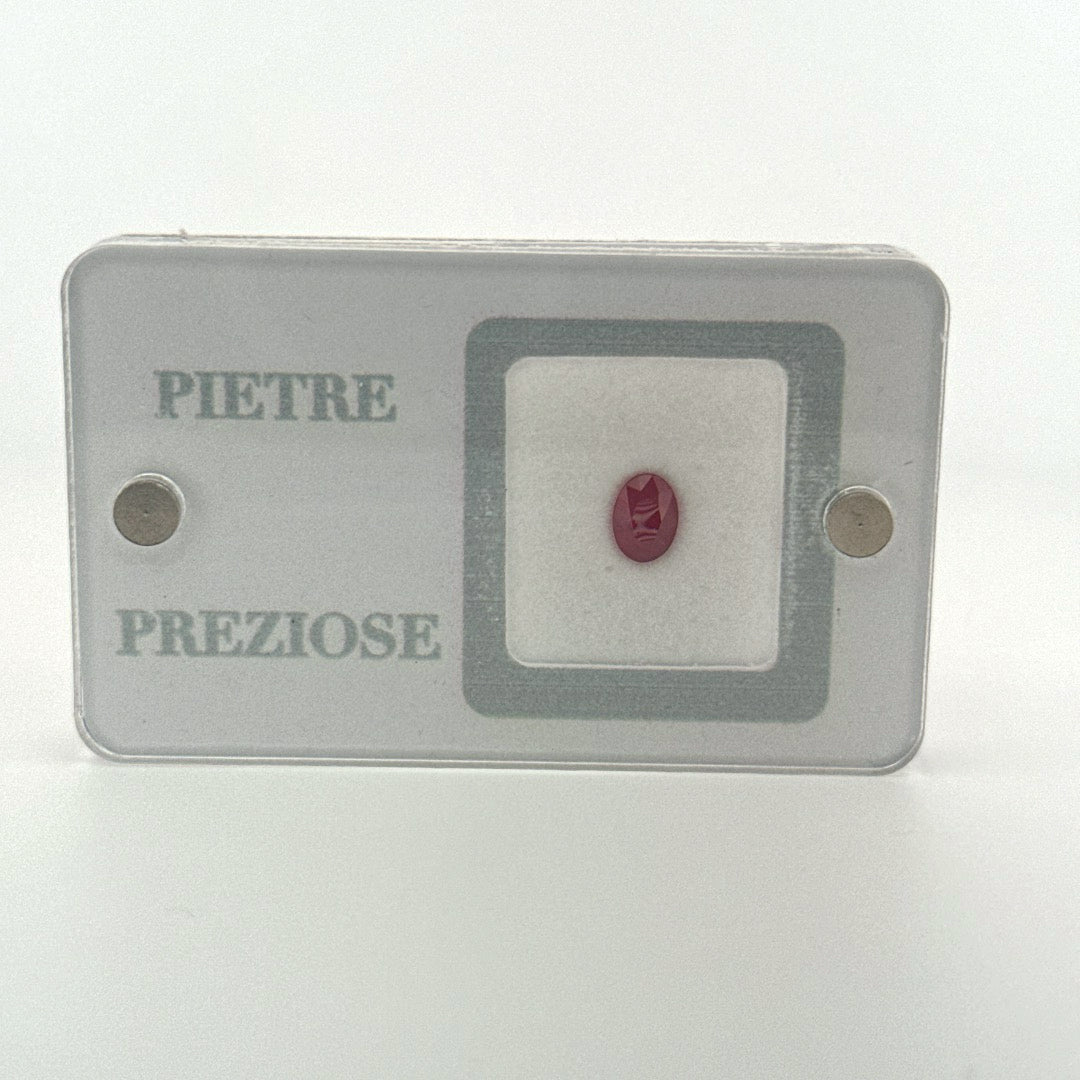 rubino ruby natual naturale ovale 1.03ct