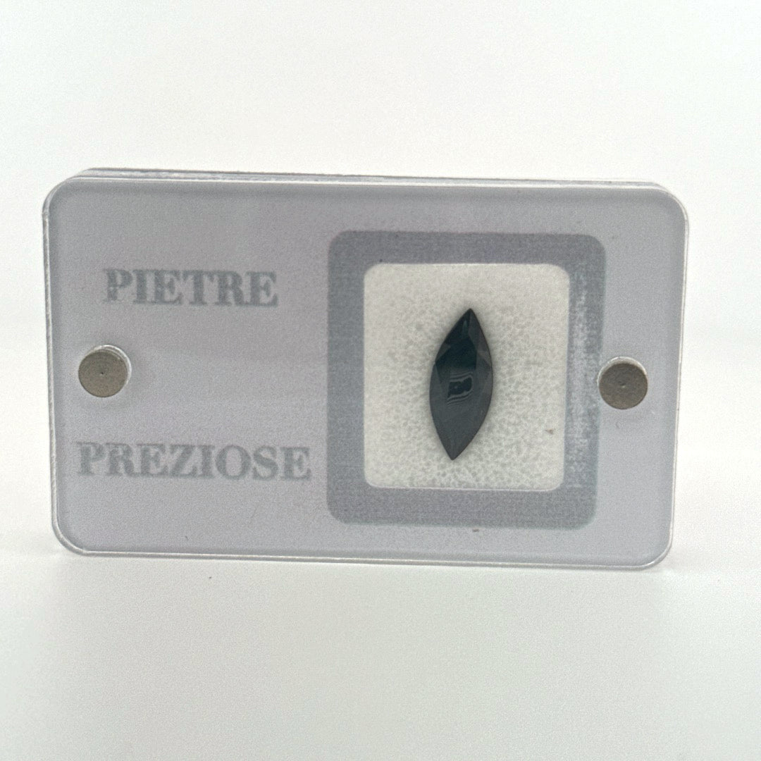 spinello spinel black natural marquise blister 2.82ct