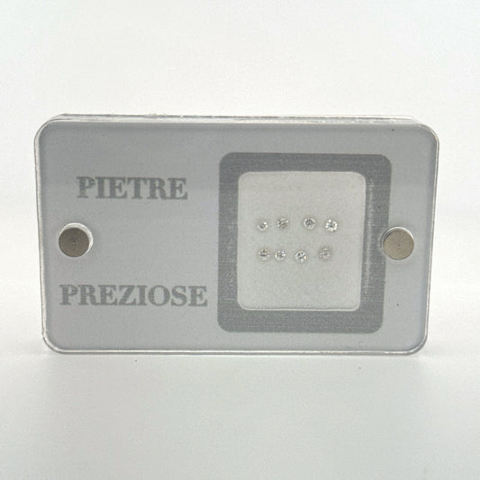 diamante diamond roun brillant natural F VS1 0.22ct blister