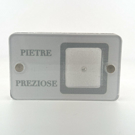 diamante diamond roun brillant natural F VS1 0.22ct blister