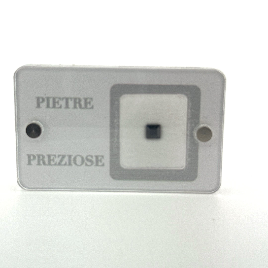 zaffiro sapphire blue carrè 0.68ct blister natural