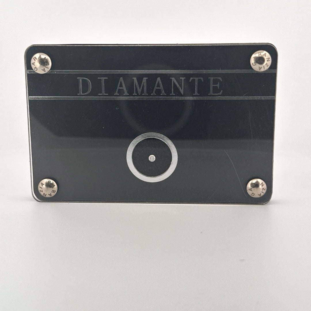 diamond diamante blister round brillant 0.18CT G VVS1
